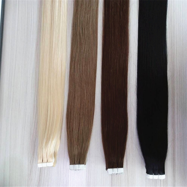 Remy Tape in Hair Extensions Human Hair  Invisible  Silky Straight for women  YL283